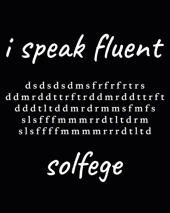 i speak fluent… solfege - Mozart - women's heavyweight t-shirt