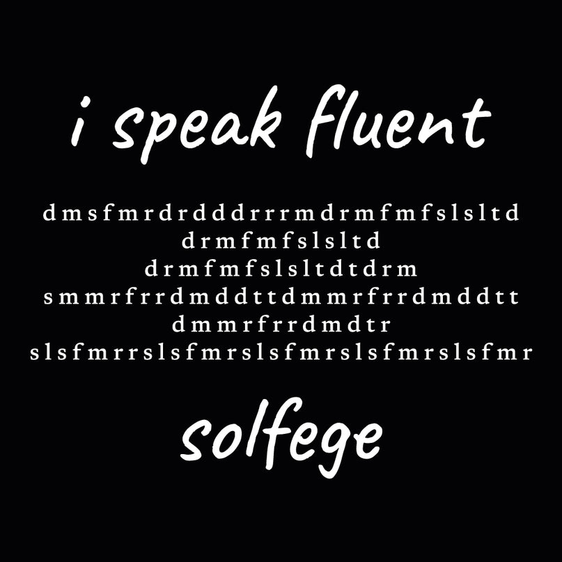 i speak fluent… solfege - Beethoven - women's heavyweight t-shirt