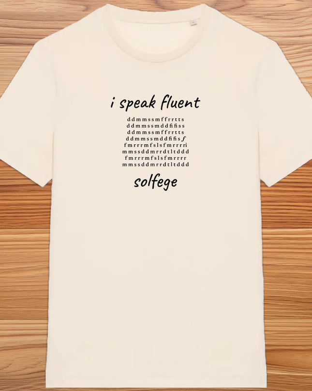 i speak fluent… solfege - Haydn - unisex t-shirt