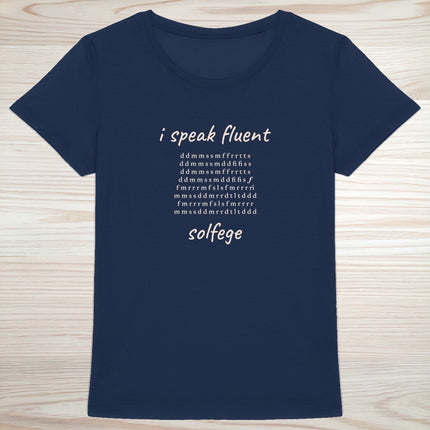 i speak fluent… solfege - Haydn - women's heavyweight t-shirt