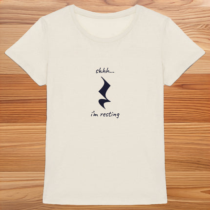 shhh... i'm resting - women's heavyweight t-shirt