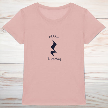 shhh... i'm resting - women's heavyweight t-shirt