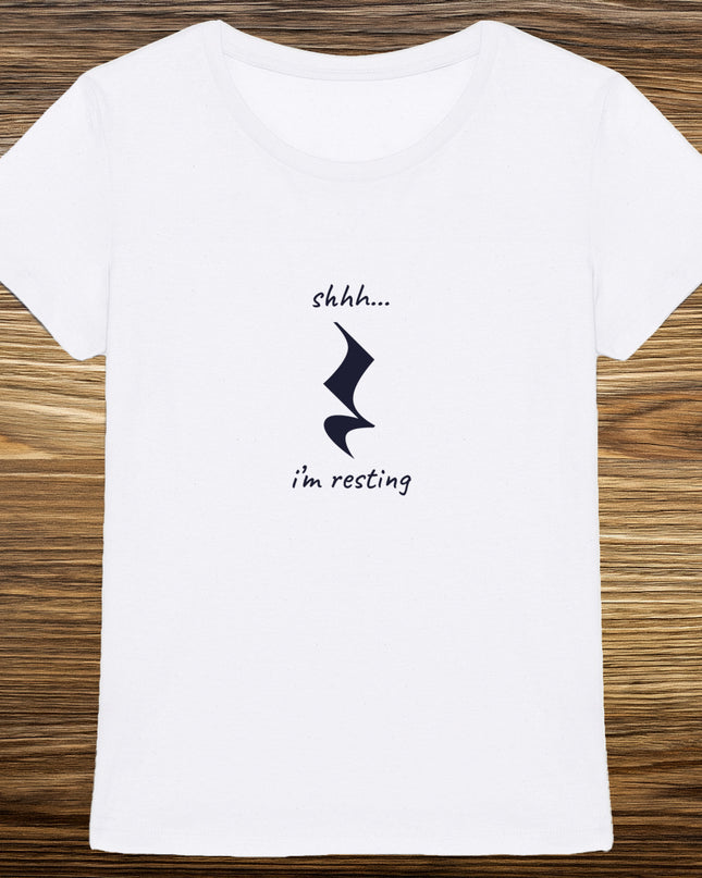 shhh... i'm resting - women's heavyweight t-shirt