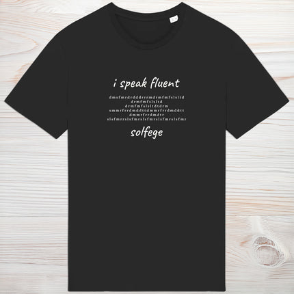 i speak fluent… solfege - Beethoven - unisex t-shirt