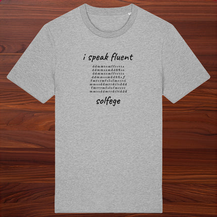 i speak fluent… solfege - Haydn - unisex t-shirt