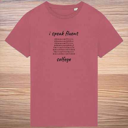 i speak fluent… solfege - Haydn - unisex t-shirt