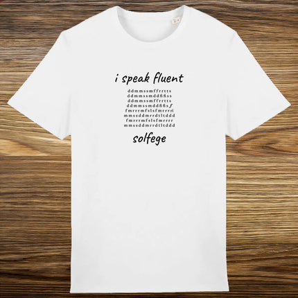 i speak fluent… solfege - Haydn - unisex t-shirt