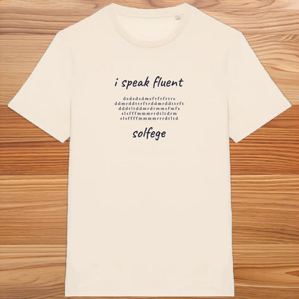 i speak fluent… solfege - Mozart - unisex t-shirt