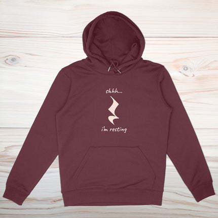 shhh… i’m resting - unisex heavyweight hoodie