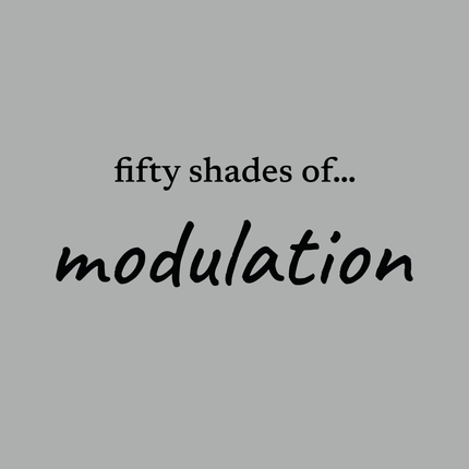 fifty shades of... modulation - unisex t-shirt