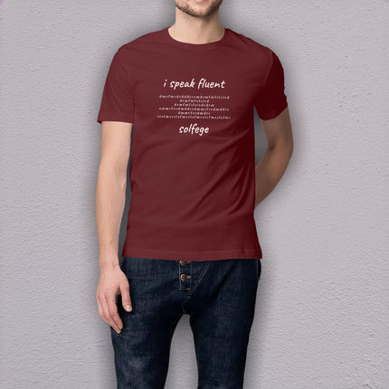 i speak fluent… solfege - Beethoven - unisex t-shirt