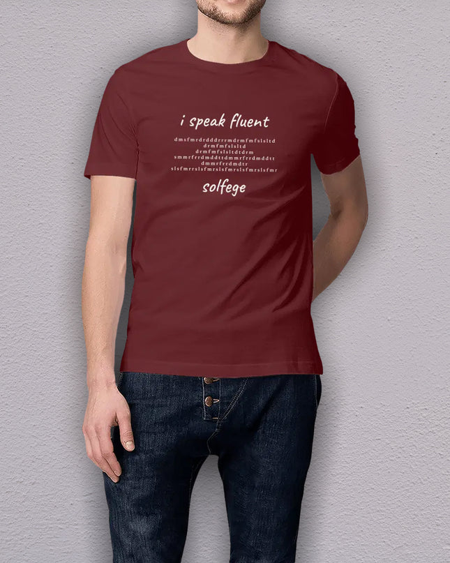 i speak fluent… solfege - Beethoven - unisex t-shirt