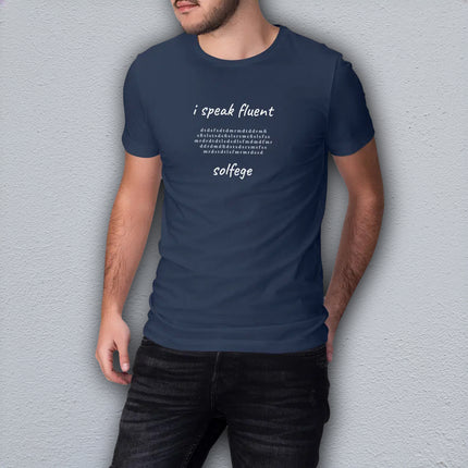 i speak fluent… solfege - Bach - unisex t-shirt