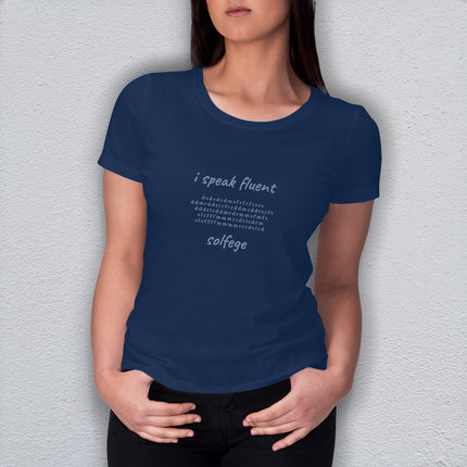 i speak fluent… solfege - Mozart - women's heavyweight t-shirt