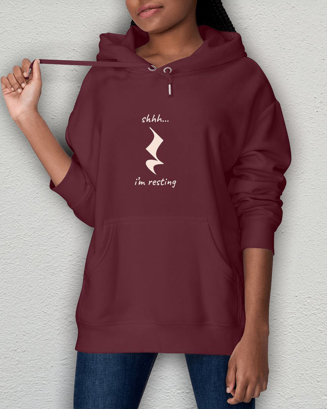 shhh… i’m resting - unisex heavyweight hoodie