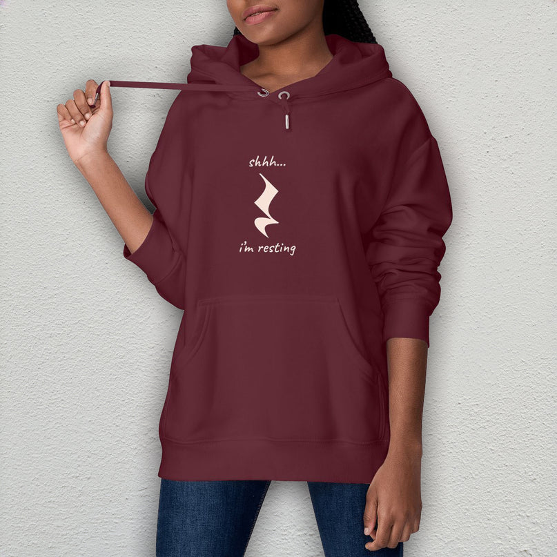 shhh… i’m resting - unisex heavyweight hoodie